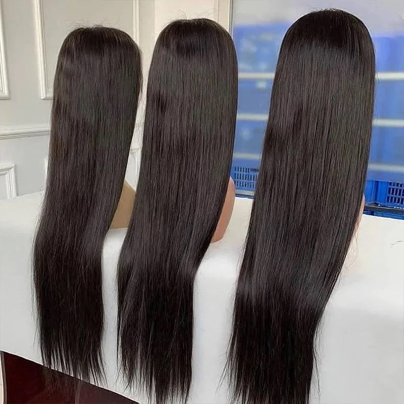 Natural Color Straight HD 13X4 Lace Front Wig