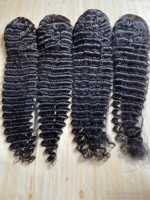 Deepwave Transparent Lace Closure Wig, (180% Density)