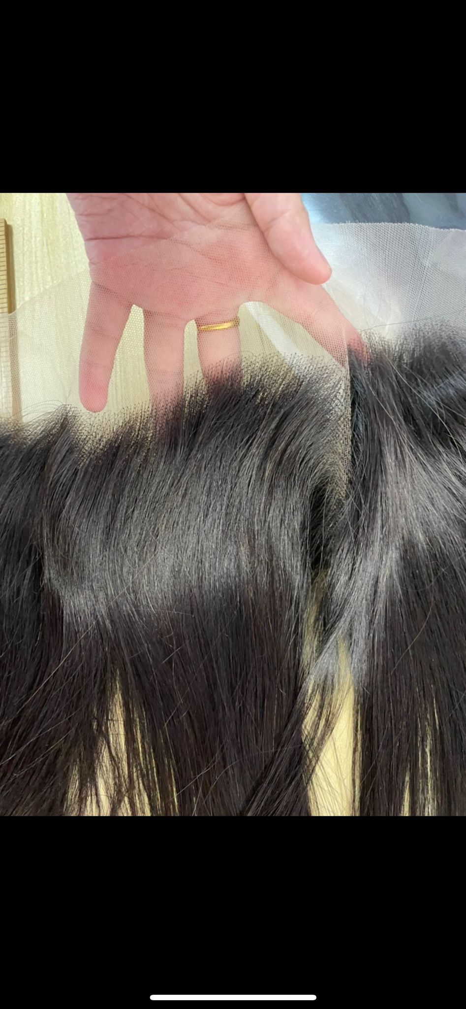 Natural Color Straight HD 13X4 Lace Front Wig
